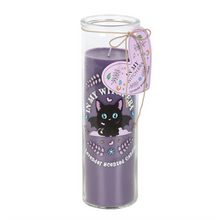 Load image into Gallery viewer, Of Whiskers and Wings Lavender Tube Candle