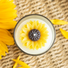 Load image into Gallery viewer, You Are My Sunshine Candle with 3D Sunflower