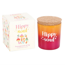 Load image into Gallery viewer, Hippy Soul Pomegranate & Fig Candle