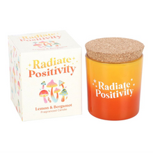 Load image into Gallery viewer, Radiate Positivity Lemon & Bergamot Candle