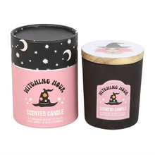 Load image into Gallery viewer, Witching Hour Plum and Black Cherry Candle