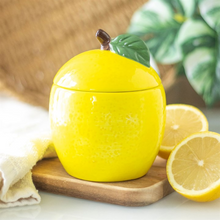Load image into Gallery viewer, Lemon Shaped Candle Jar