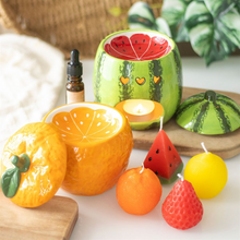 Load image into Gallery viewer, Set of 4 Fruit Shaped Candles