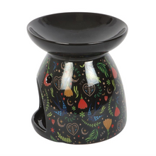 Load image into Gallery viewer, Midnight Bloom Print Oil Burner