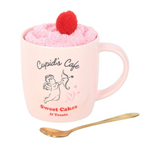 Load image into Gallery viewer, Cupid's Café Mug, Spoon and Socks Set