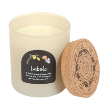 Load image into Gallery viewer, Imbolc Spiced Vanilla Wheel of the Year Candle