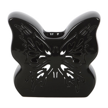 Load image into Gallery viewer, Black Cut-Out Butterfly Oil Burner