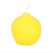 Load image into Gallery viewer, Set of 3 Lemon Shaped Candles