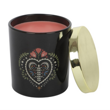 Load image into Gallery viewer, Midnight Bloom Black French Tulip Scented Candle
