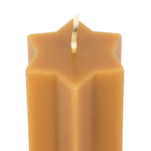 Load image into Gallery viewer, Gold Starry Night Star Shaped Taper Candle