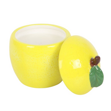 Load image into Gallery viewer, Lemon Shaped Candle Jar