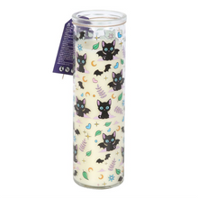 Load image into Gallery viewer, Cute and Creepy Cat Print Lavender Tube Candle