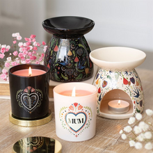 Load image into Gallery viewer, Midnight Bloom Print Oil Burner