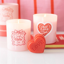 Load image into Gallery viewer, Red Love Heart Shaped Valentine's Day Candle
