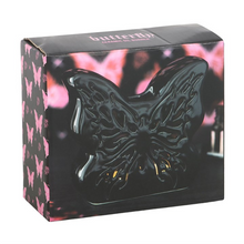 Load image into Gallery viewer, Black Cut-Out Butterfly Oil Burner