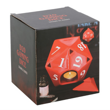 Load image into Gallery viewer, D20 Gaming Dice Shaped Oil Burner