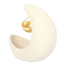 Load image into Gallery viewer, Crescent Moon Hanging Oil Burner