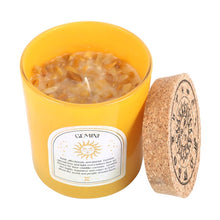 Load image into Gallery viewer, Gemini Lavender & Cedarwood Gemstone Zodiac Candle