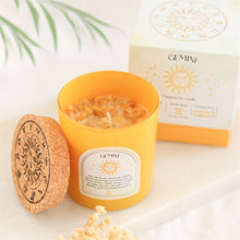 Load image into Gallery viewer, Gemini Lavender & Cedarwood Gemstone Zodiac Candle