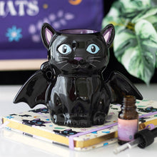 Load image into Gallery viewer, Cute and Creepy Bat Cat Oil Burner and Wax Warmer