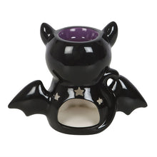 Load image into Gallery viewer, Cute and Creepy Bat Cat Oil Burner and Wax Warmer