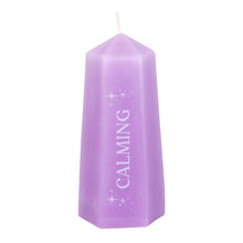 Load image into Gallery viewer, Calming Crystal Candle with Rough Amethyst
