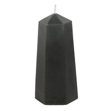 Load image into Gallery viewer, Protection Crystal Candle with Rough Black Obsidian