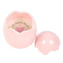 Load image into Gallery viewer, Wild Strawberry & Poppy Egg Shaped Candle