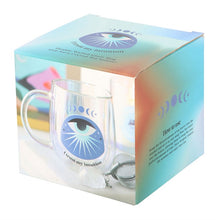 Load image into Gallery viewer, Intuition Double Walled Glass Mug with Aura Crystal Tea Infuser