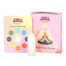 Load image into Gallery viewer, Aura Reading Crystal Point Mini Kit