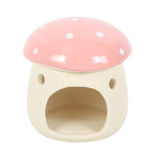 Load image into Gallery viewer, Pink Mushroom Oil Burner Wax Warmer