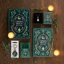 Load image into Gallery viewer, Pack of 12 Green Witch Spell Candles