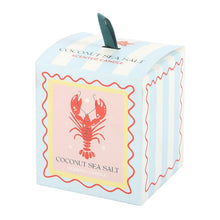 Load image into Gallery viewer, Pastel Lobster Coconut & Sea Salt Candle