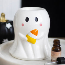 Load image into Gallery viewer, Candy Corn Ghost Oil Burner and Wax Warmer