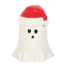 Load image into Gallery viewer, Ghost with Santa Hat Oil Burner and Wax Warmer