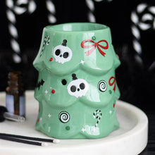 Load image into Gallery viewer, Creepy Christmas Tree Oil Burner and Wax Warmer