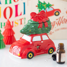 Load image into Gallery viewer, Car with Christmas Tree Oil Burner Wax Warmer