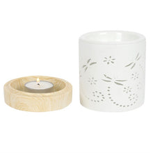 Load image into Gallery viewer, Matte Dragonfly Oil Burner