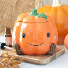 Load image into Gallery viewer, Cute Smiling Pumpkin Oil Burner and Wax Warmer