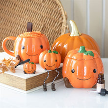 Load image into Gallery viewer, Cute Smiling Pumpkin Oil Burner and Wax Warmer