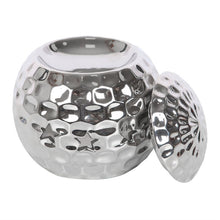Load image into Gallery viewer, Silver Disco Ball Oil Burner Wax Warmer