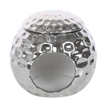 Load image into Gallery viewer, Silver Disco Ball Oil Burner Wax Warmer