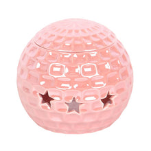 Load image into Gallery viewer, Pink Disco Ball Oil Burner Wax Warmer