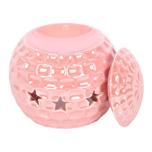 Load image into Gallery viewer, Pink Disco Ball Oil Burner Wax Warmer