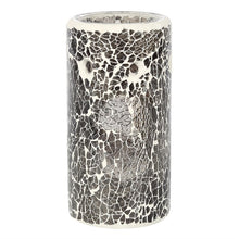 Load image into Gallery viewer, Pillar Gunmetal Grey Crackle Oil Burner and Wax Warmer