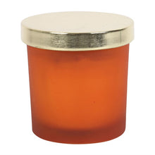 Load image into Gallery viewer, Sacral Chakra Orange Crystal Chip Candle
