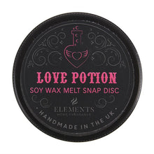 Load image into Gallery viewer, Love Potion Soy Wax Snap Disc