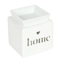 Load image into Gallery viewer, White Home Cut Out Oil Burner