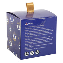 Load image into Gallery viewer, All Seeing Eye White Sage Protection Charm Candle in Glass Pot (4/20)