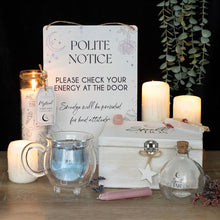 Load image into Gallery viewer, Clear Double Walled Glass Cauldron Mug